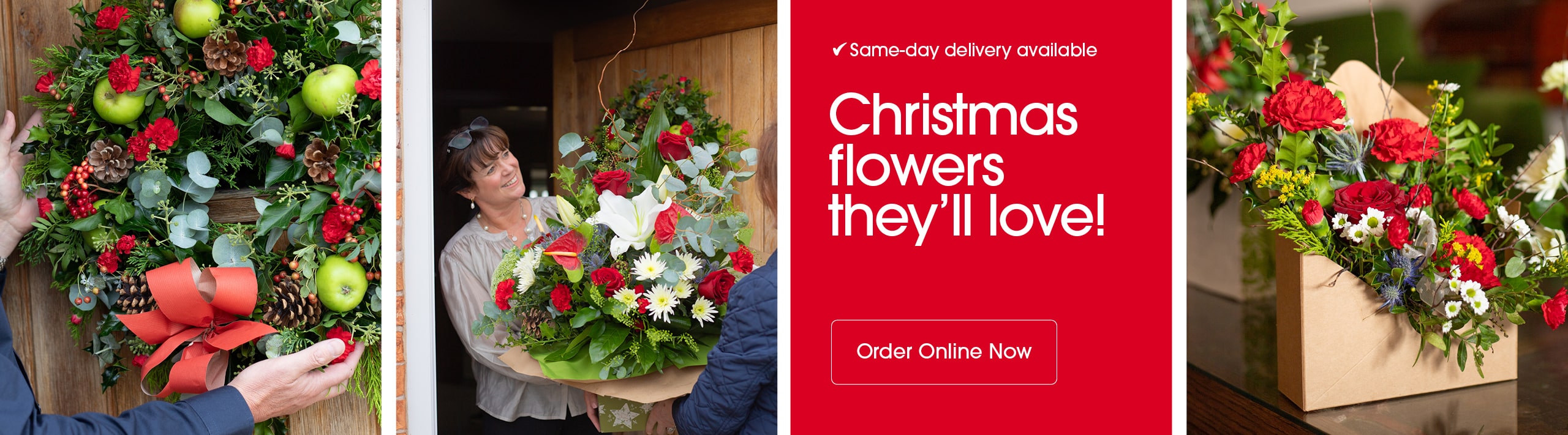 Seasonal bouquets from Four Seasons Florist in Slough offering same-day delivery